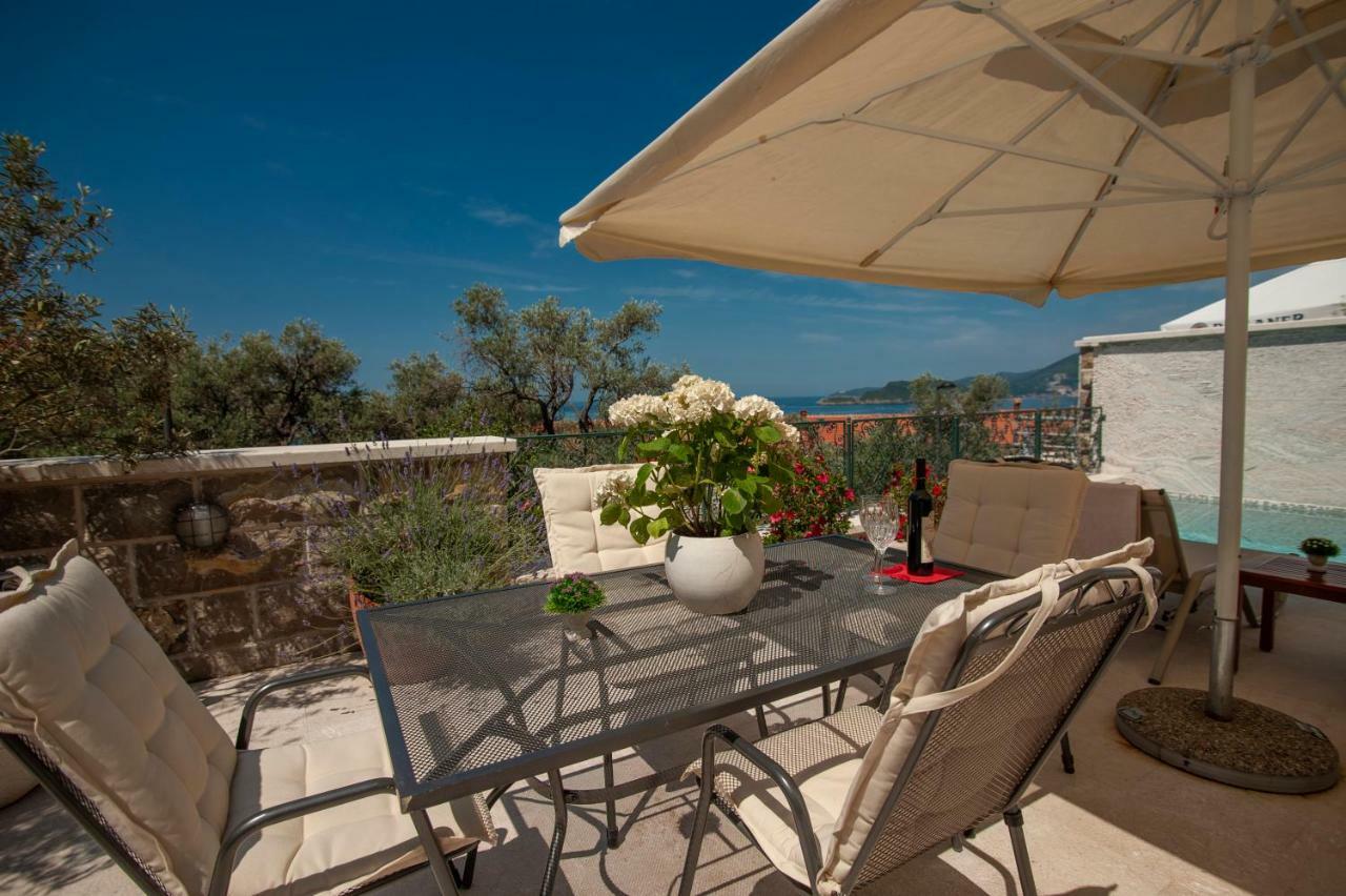 Villa Stevan Sveti Stefan Exteriör bild